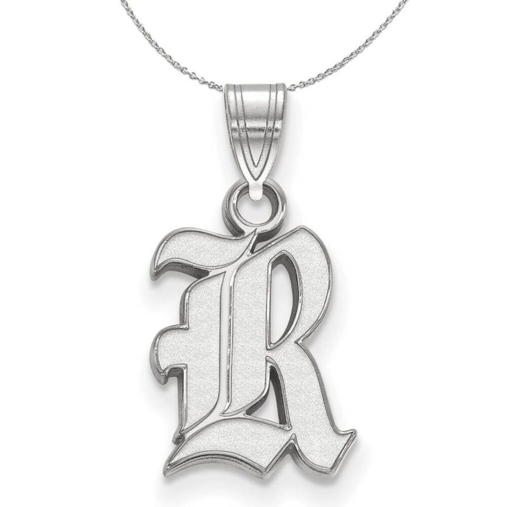 Sterling Silver Rice U. Owls Small Necklace - 24 Inch